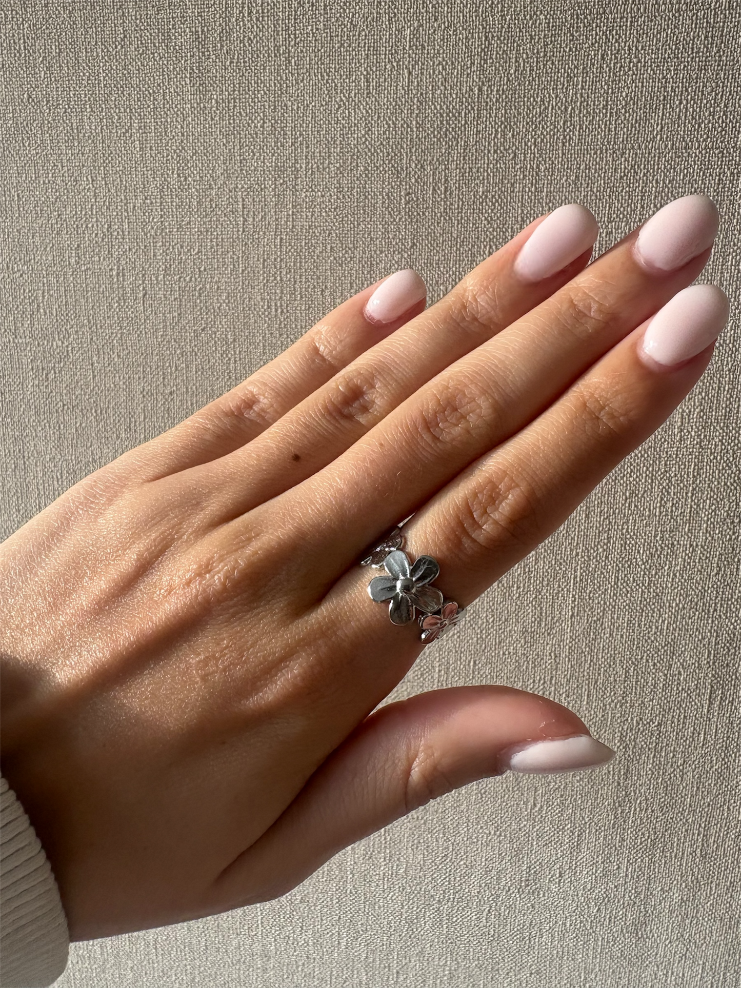 Bague Flora argent