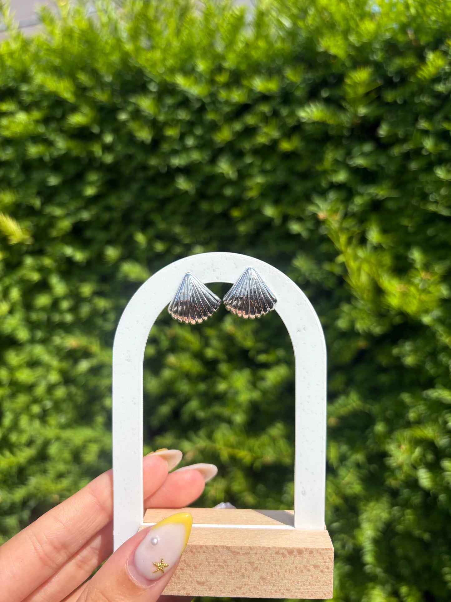 Boucles d’oreilles Cynthia argent
