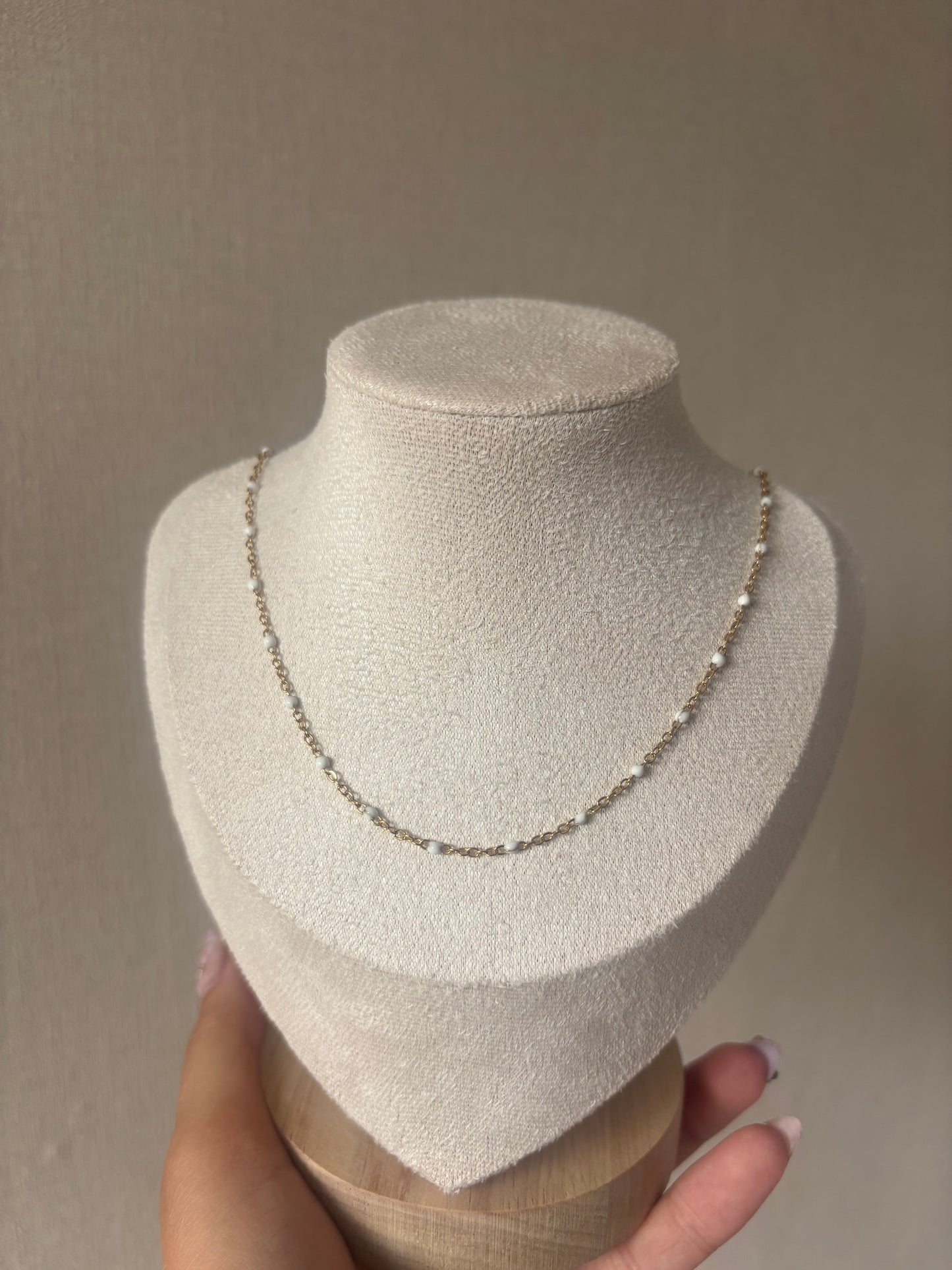 Collier Anaïs Blanc