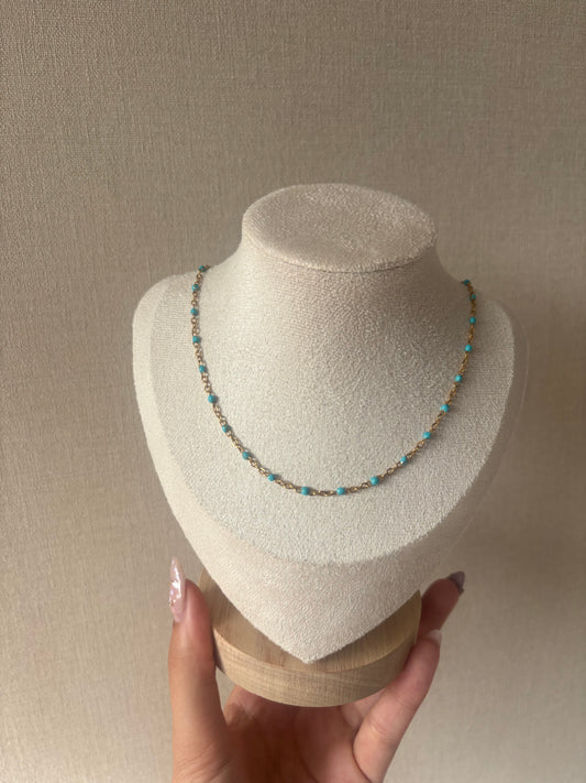 Collier Anaïs Bleu
