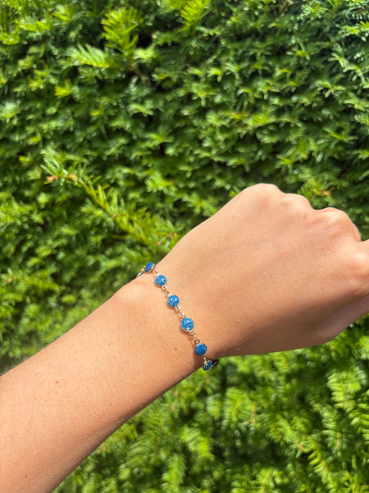 Bracelet Inès bleu