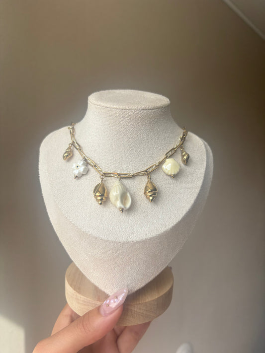 Collier Nelya Beige